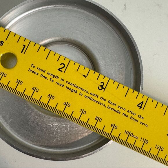 Vintage Kensington Aluminum Art Deco Candle Stick Holders 2.5x4” - Picture 5 of 7